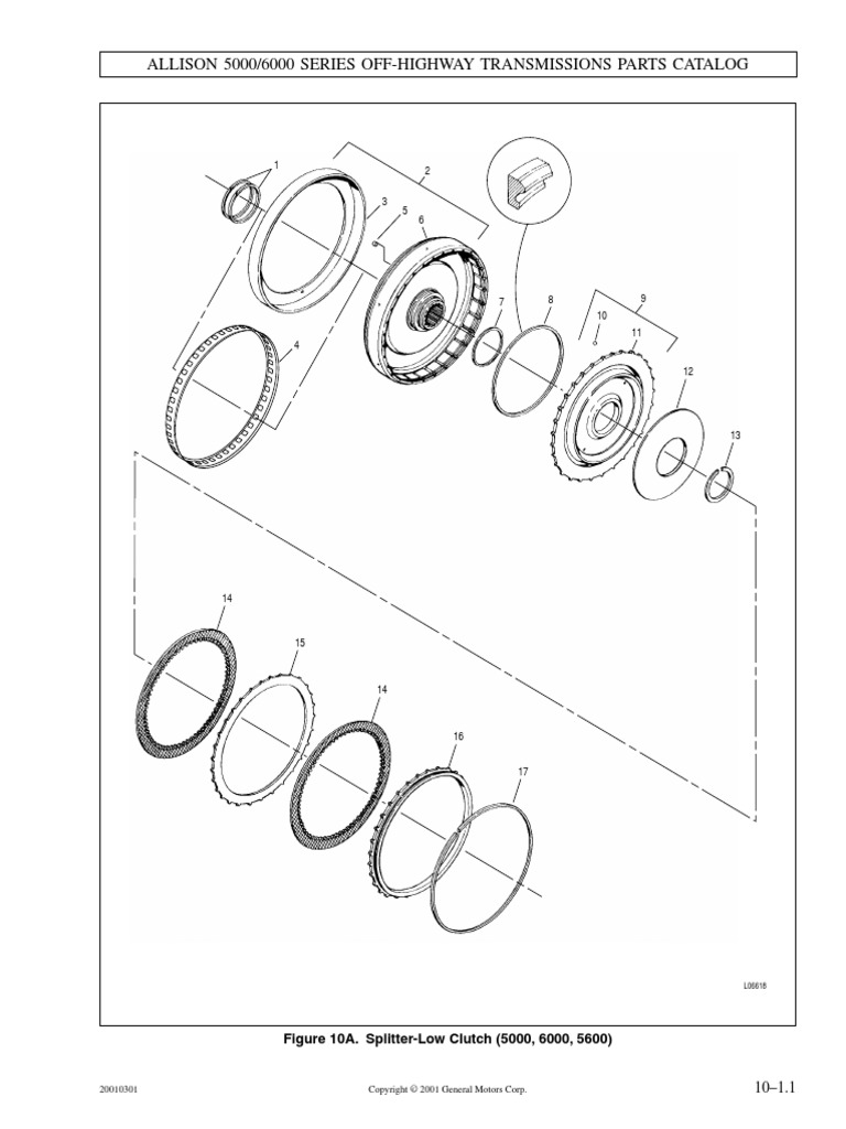 Allison 5000/6000 Series OffHighway Transmissions Parts Catalog
