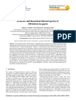 Structure and Theoretical Infrared Spectra of OH Defects in Quartz