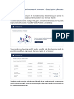 Fci Suscripcion y Rescate