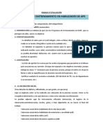 Esquema Trabajo 3º Evaluación