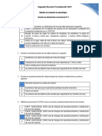 Balotario de 2° Reunión de Reforzamiento SEP2021