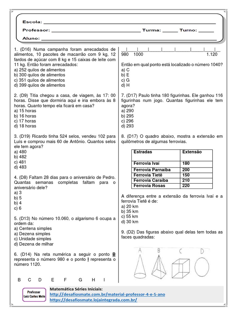 Simulado 14 Prof. Luiz Carlos Melo, PDF, Continente