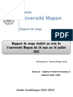 Onema Josue Rapport de Stage