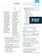 2° Evaluación de Entrada