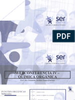 QUARTA WEBCONFERENCIA QUÍMICA ORGANICA 2021.2