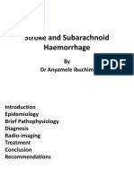 Stroke and Subarachnoid Haemorrhage