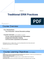 1st Session - Trad ERM - COSO Control Framework (Fall 2021 Sanjay)