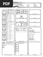 5E - CharacterSheet - Fineous The Echo Knight