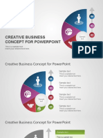 Creative Business Concept For Powerpoint: This Is A Sample Text. Insert Your Desired Text Here