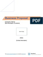 Business Proposal for Brief Description
