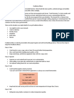 Causes and Prevention of Foodborne Illness