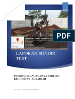 Laporan Sondir Sukabumi