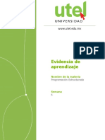 Programación Estructurada Semana 6 Preguntas