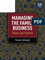 Managing The Family Business - Theory and Practice - Zellweger, Thomas M (2017)