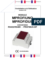 Carte multiplexeur à fibre optique 4x E1/T1 + FE