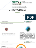 Carrera biotecnología: Inmunología - Reacciones antígeno-anticuerpo