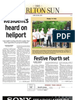 Residents Heard On Heliport: Festive Fourth Set