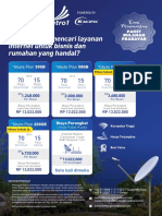 Bintang Broadband - Prepaid Gybte Plan Monthly Plan Brochure