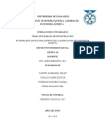 Evaporador de Multiple Efecto en Alimentación de Corriente Directa