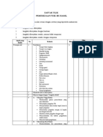 DAFTAR TILIK PEMERIKSAAN IBU HAMIL