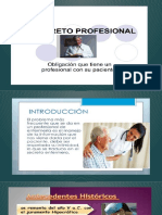 Etica y Deontoloíga - El Secreto Profesional