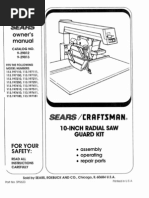 Download Craftsman Radial Arm Saw Manual by Pamela Craig SN58327885 doc pdf