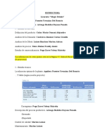 Distribución del proyecto