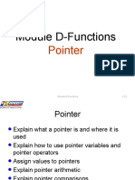 Module D Functions Pointer