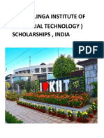 Kiit Scholarships, India