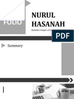 Port-Folio: Nurul Hasanah