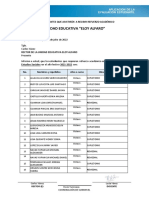 Informe Refuerzo Academico 8VO