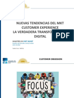 Transformación digital y experiencia del cliente