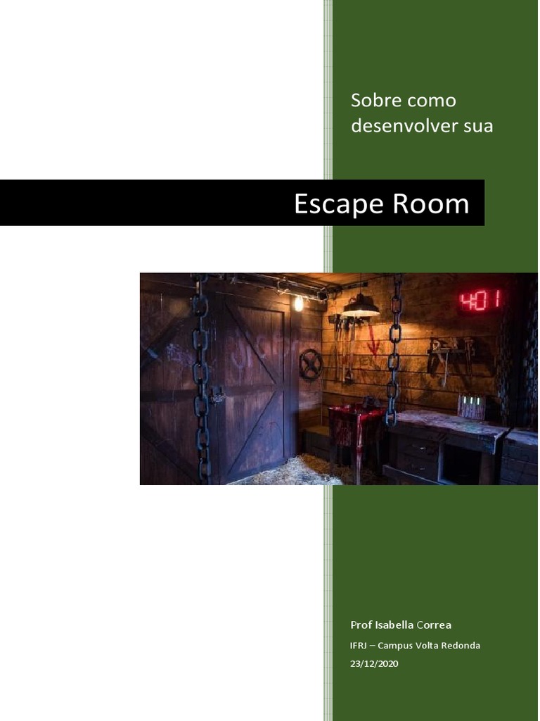 Escape room' chega às salas de aula