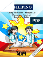 Filipino4 - Q1 - Mod7.1 Piling Larang Akad