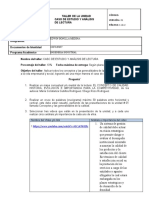 Taller Del 10% - Unidad 1 - GENERALIDADES DE LA GESTIÓN DE LA CALIDAD