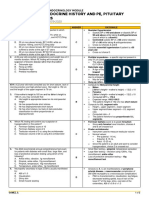 (MED2) Endo Quiz 1 - Endocrine History and PE, Pituitary Disorders (B2021)