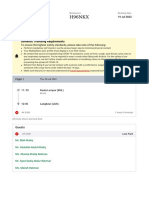 H96NKX: Domestic Travelling Requirements