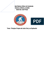 Tarea 2 Principios Propios Del Juicio Oral