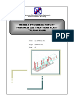 Weekly Report Gas Treatment Talang Jimar