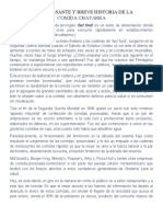 La Interesante y Breve Historia de La Comida