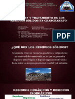 EL ORIGEN Y TRATAMIENTO DE LOS RESIDUOS SÓLIDOS EN CHANCHAMAYO (1)