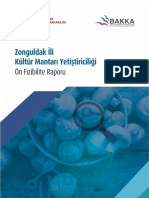 Zonguldak Ili Kultur Mantari Yetistiriciligi On Fizibilite Raporu 2020
