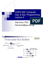 Csen 402: Computer Org. & Sys. Programming: Ihab Amer, PHD Ihab - Amer@Guc - Edu.Eg