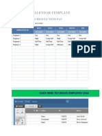 Create Employee Calendars in Smartsheet