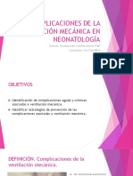 Complicaciones de La VM en Neonatología - ASD