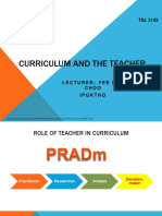 5a. Curriculum and The Teacher PDF