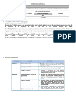 EXPERIENCIA DE APRENDIZAJE 1.1. Avanzado