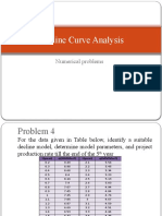 Decline Curve Analysis: Numerical Problems