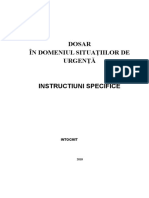 Instructiuni Specifice Model