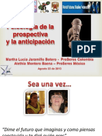 Psicología de La Prospectiva y La Anticipación Jaramillo Baena 2013